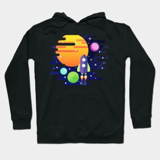 Space Travel Adventure Hoodie